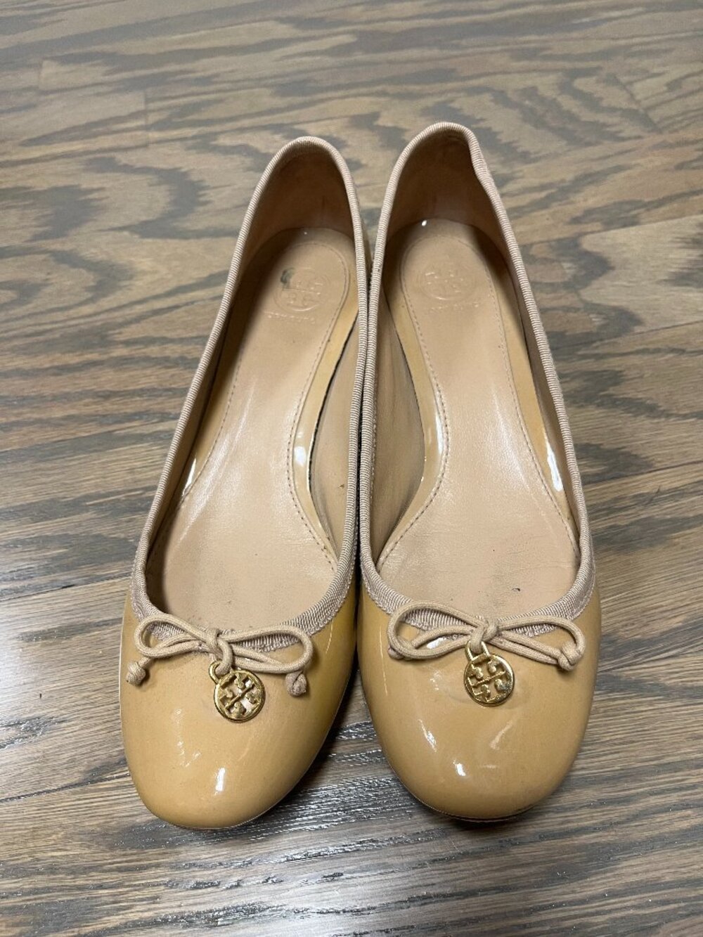 TORY BURCH Patent All Leather Pump - Size 8